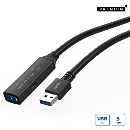 Buy MicroConnect Active USB 3.2 Gen 1 Cable - High-Speed Connectivity, Reliable Performance, Model: USB3.0AAF20A
